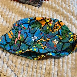 Nickelodeon Blue Cartoon Bucket Hat